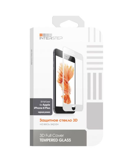 Защитное стекло для iPhone InterStep для iPhone 8 Plus / 7 Plus